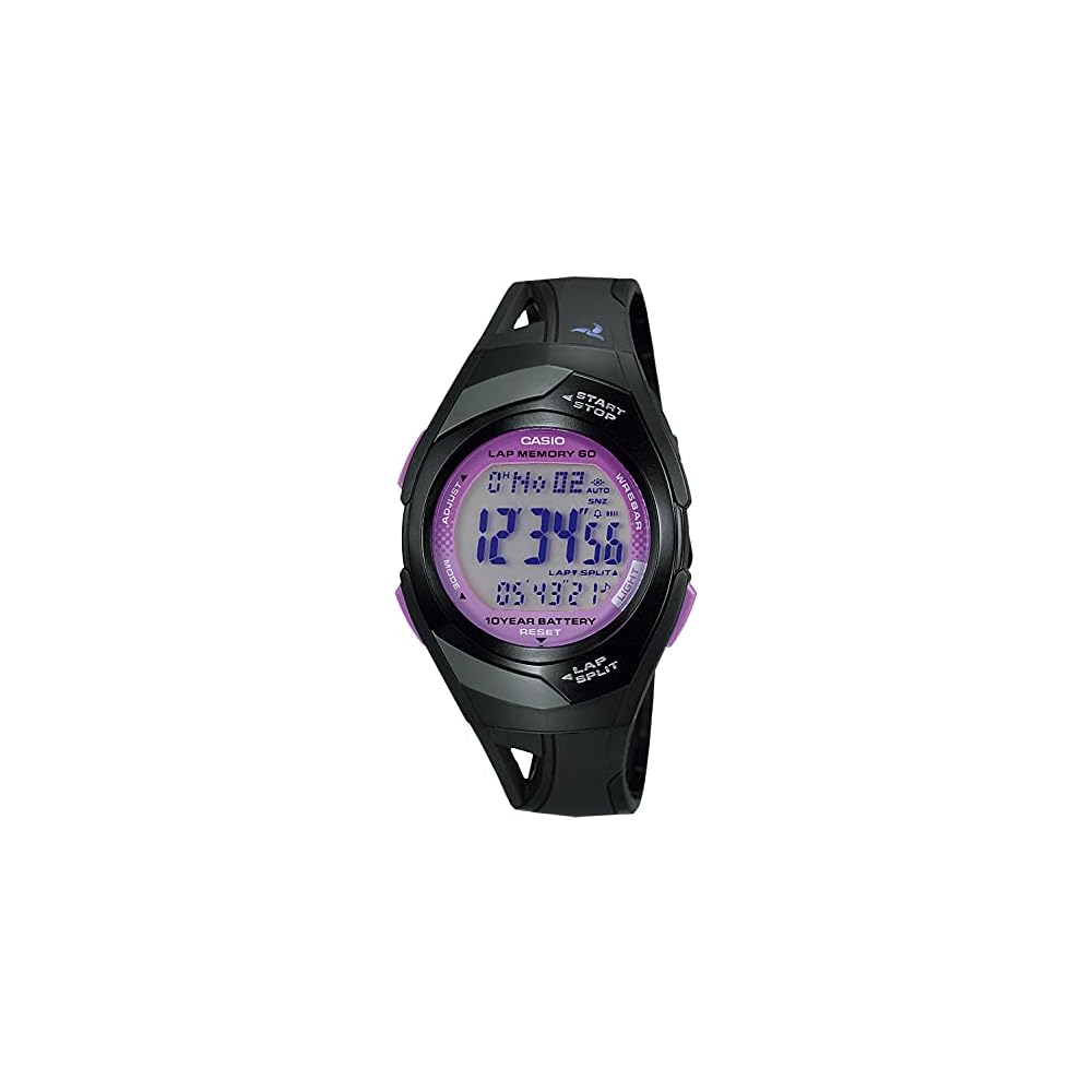 Casio Collection STR-300J-1CJH Men s Black Watch with Quartz Movement and Water Resistance