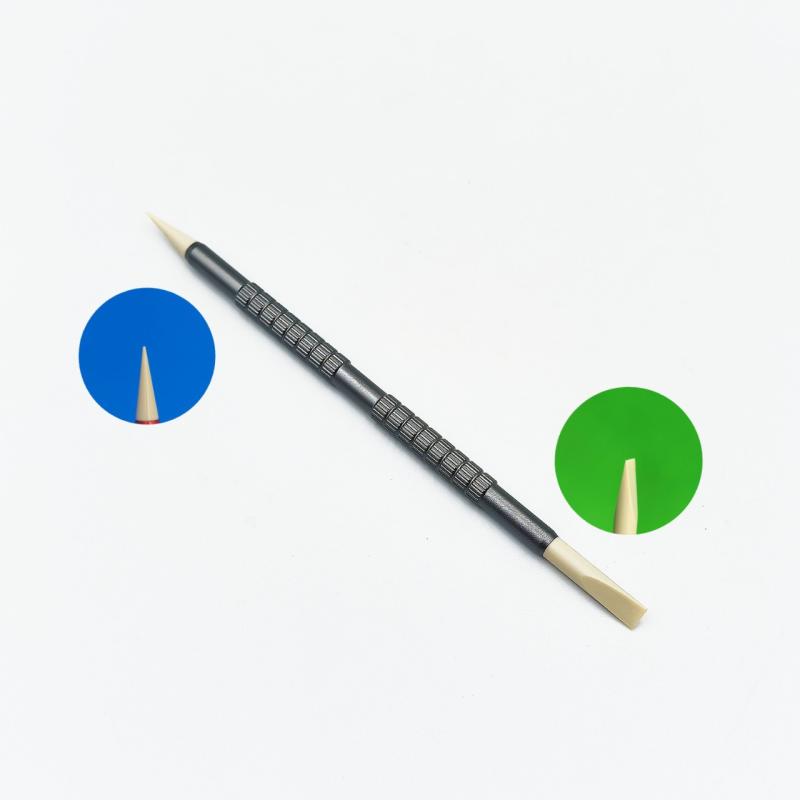 1 Stück Uhrmacher Uhrenreparaturwerkzeug Peek Stick mit Hilfs-Uhrwerkkernklemme Uhr Zifferblatt Reinigungsstift