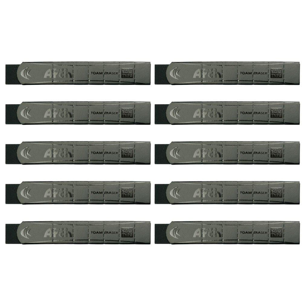 

Sakura Crepas Eraser Arch Slim Type черный 10 штук RAF150SL(10)