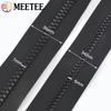 Meetee 3/5/10M 3# 5# 8# Waterproof Resin Zipper Outdoor Tent Zips Clothes Jacket Decor Zippers Repair DIY Sewing Accessories