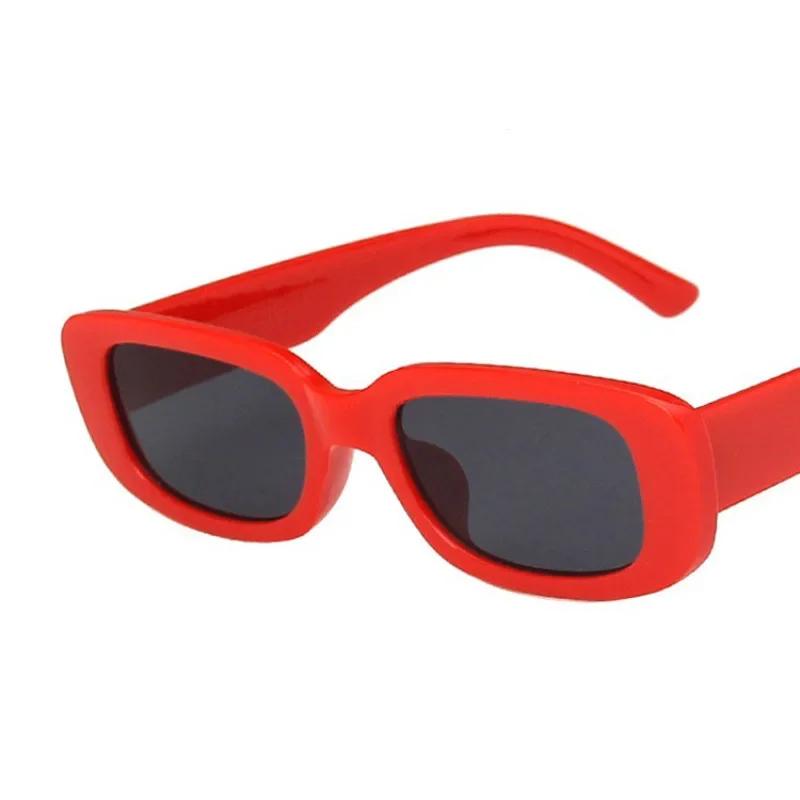Summer Sunglasses Trend Square Frame Rectangle Glasses Brand Designer Sunglasses Fashion Personalized Glasses Women