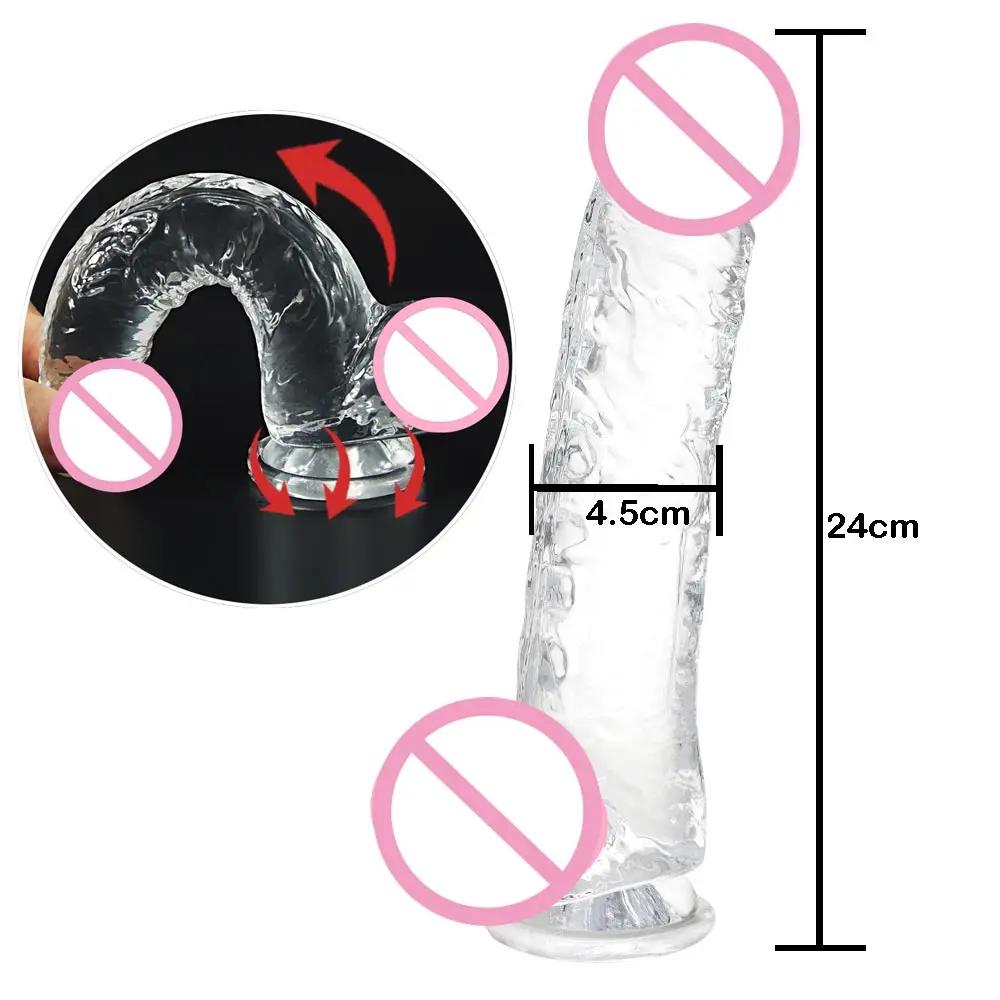 Ultra Large Dilddos Insert Masturbation Supplies Muschie Sexy Woman Cosplay Penile Prosthesis Vibrator Men Boobs