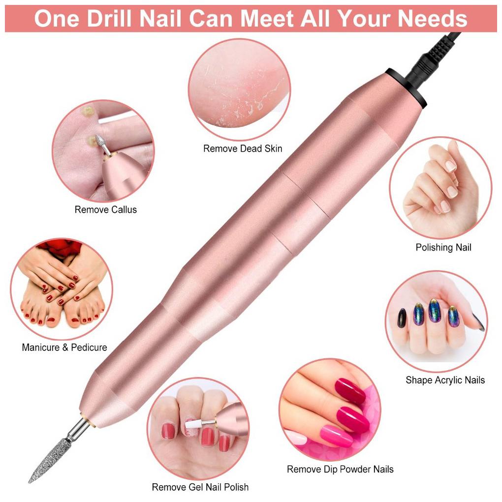 Drill Pen Electric USB Art Machine Electric USB Adjustable Manicure Mill Polisher