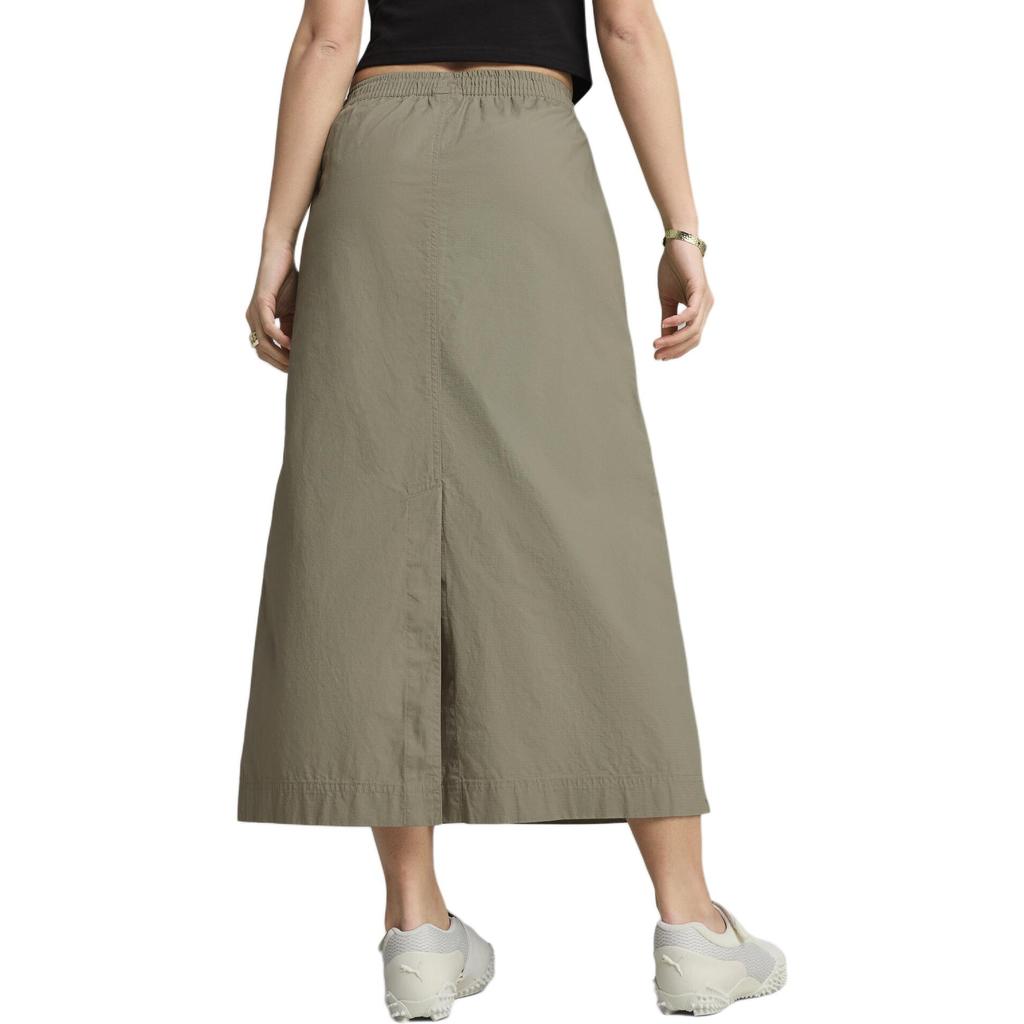 PUMA Casual Long Skirt Women's Khaki 631947-83