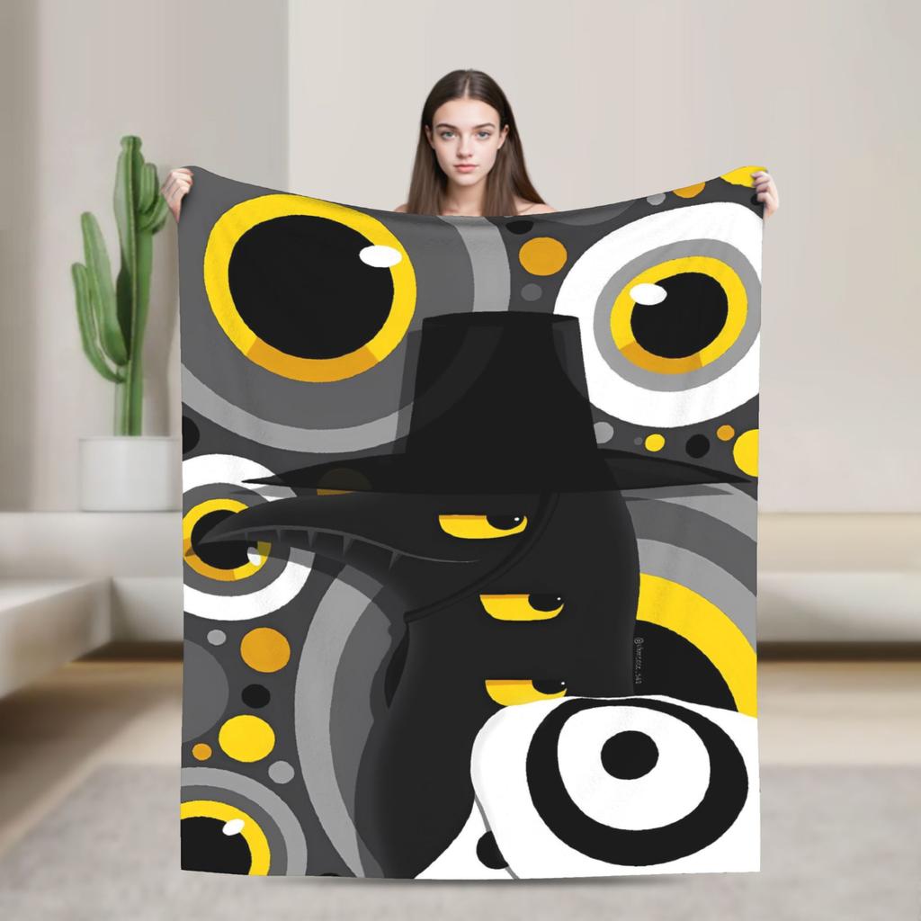 Saja Boys Jinu Kpop Demon Hunters Blanket Quality Soft  Throw Blanket Winter Picnic Couch Chair Street Trend Bedspread