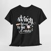 Witch Way To the Candy T-Shirt | Stylish & Gothic Witchy Fashion