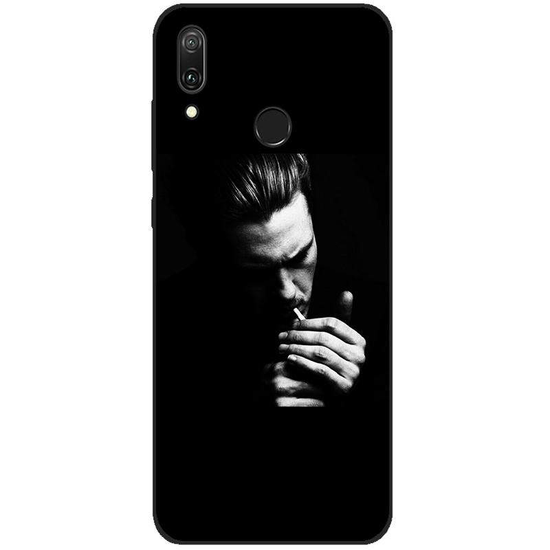 For Huawei Y7 2019 Case Y 7 2019 Silicone TPU Back Cover Protective Phone Case For Huawei Y7 Y7 Prime 2019 Bumper Fundas Coque