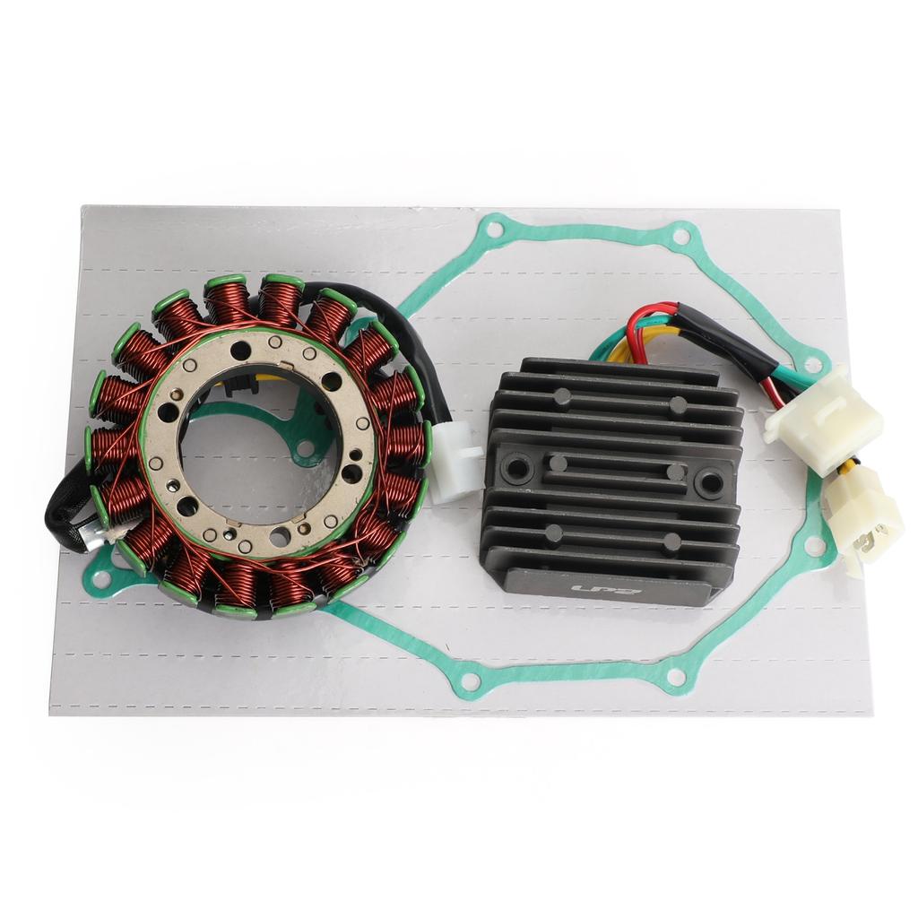Magneto Stator+Voltage Rectifier+Gasket For Honda Transalp XLV 600 400 1987-1999