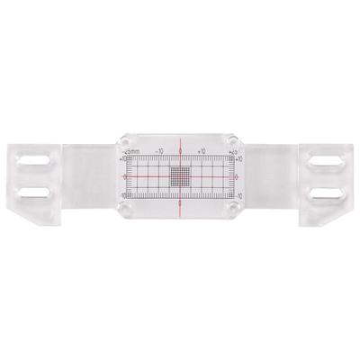 Crack Gauge Ruler Accurate Crack Monitoring Record Tool Crack Measuring Instrument Acrylic Measuring Instrument ContrastCalipers