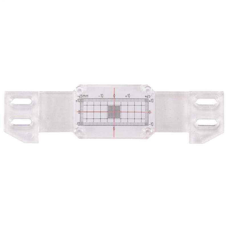 Crack Gauge Ruler Accurate Crack Monitoring Record Tool Crack Measuring Instrument Acrylic Measuring Instrument ContrastCalipers