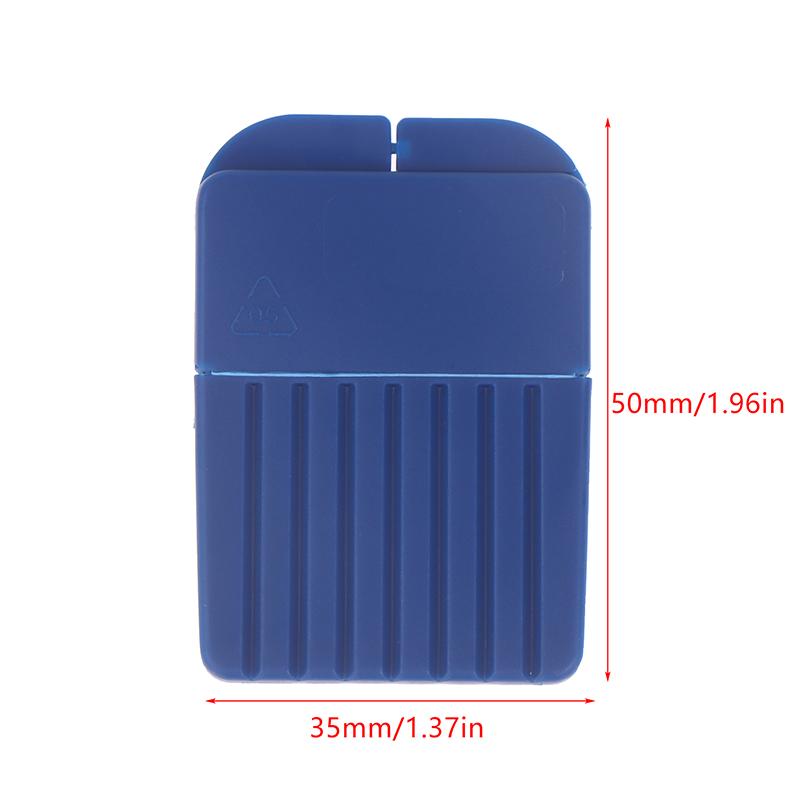 Hearing Aids Wax Guards Filters Aid Replacement Parts Supplies Cleaning Kit Easy-Open Blue Container Cleaning Tool
