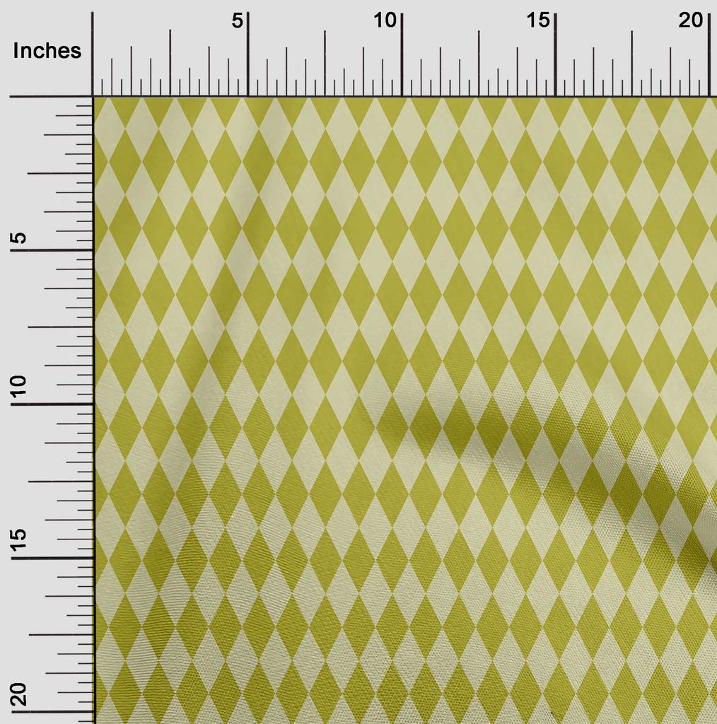 oneOone Cotton Flex Red Fabric Argyle Check Sewing Fabric By The Yard Printed Diy Clothing Sewing Supplies 40 Inch