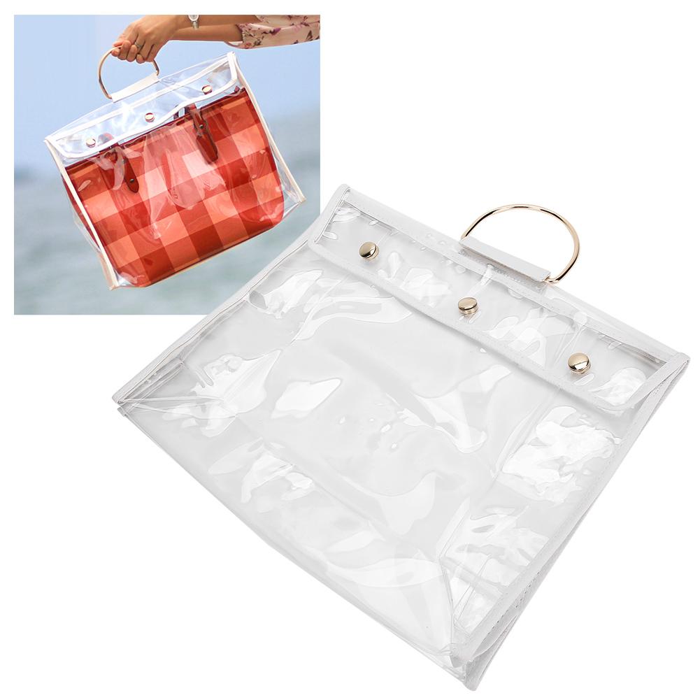 Transparent Waterproof Dustproof Bag Portable Moisture Proof Wardrobe OrganizerC Type