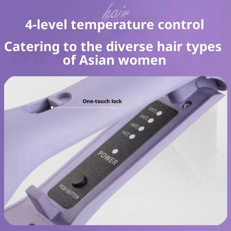 32Mm Electric Curling Iron Lambswool Curling Tool Long Lasting Styling French Anti-Flame Design For Wide Deep Waves
