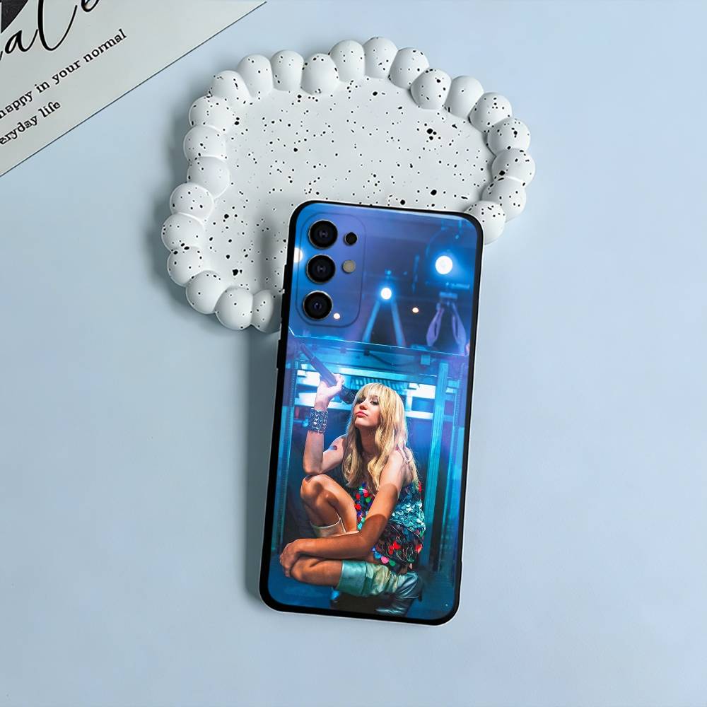 

H-Hannah-M- Montana Soft Silicone Case for Samsung S25, S24, S21, S22, S23, S30, Ultra, S20, Plus, FE, Lite-Black Samsung S24ULTRA