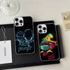 Coque de téléphone D-Daft Punk Band France Pour IPhone 17 16 15 14 13 12 11 Pro Max Plus Couverture Ondes d'Eau Aurore