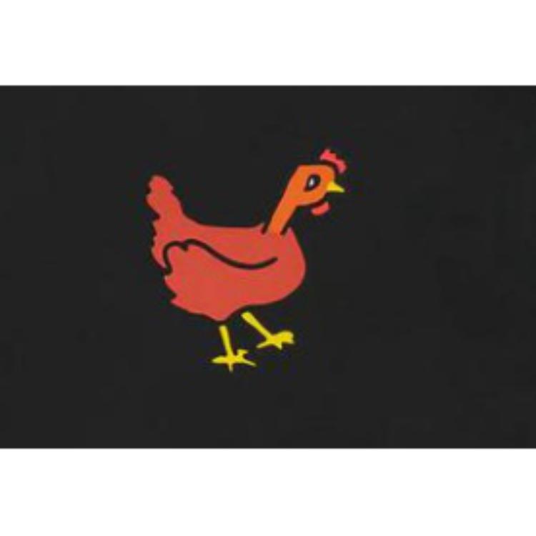 PALACE Clucking T Shirt Black Short Sleeved T Shirts Unisex Black P22TS384
