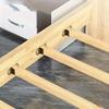 Heavy-Duty Metal Bed Support Bracket Set with Screws - Easy to Install, Strong Corner Support Hooks, Suitable for Furniture