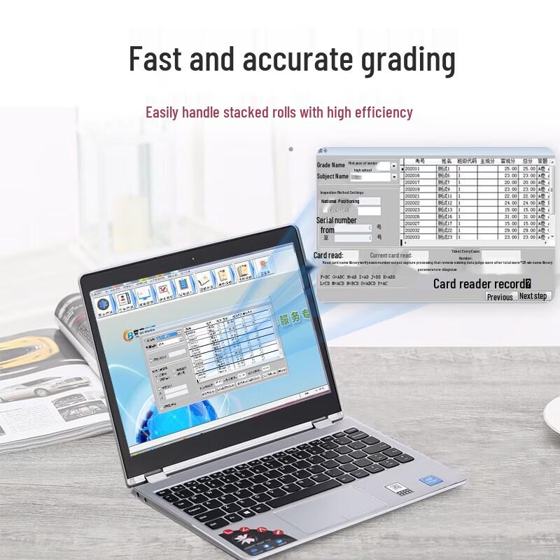 Jingnan Chuangbo OMR Exam Grading Machine CN plug (adapter included)
