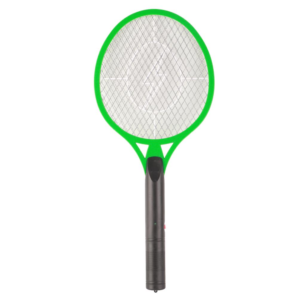Electric Fly Swatter Racket Professional Triple Layer Large Mesh  Mosquito Bat for Home Campin