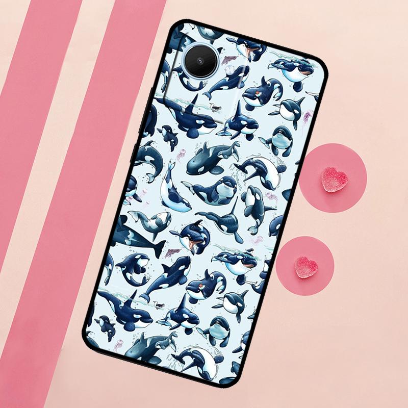 Killer Whale Orca For Realme 15 Pro 10 11 12 13 14 Pro Plus GT7 C67 C65 C63 C61 C55 C53 C51 C35 C71 C75 Case