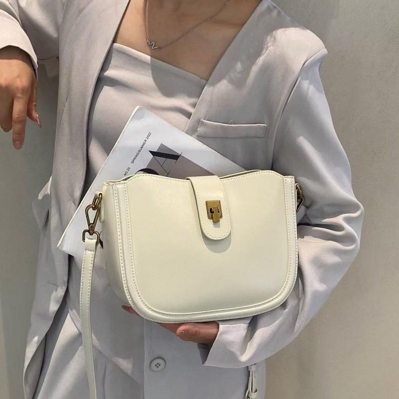 Vegetable Tanned Cowhide All-match 2025 New Retro Trend Shell Bag Women Niche High-end Shoulder