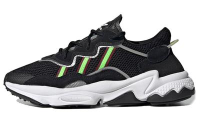 Wmns Ozweego 'Black Solar Green' Women's EF0158