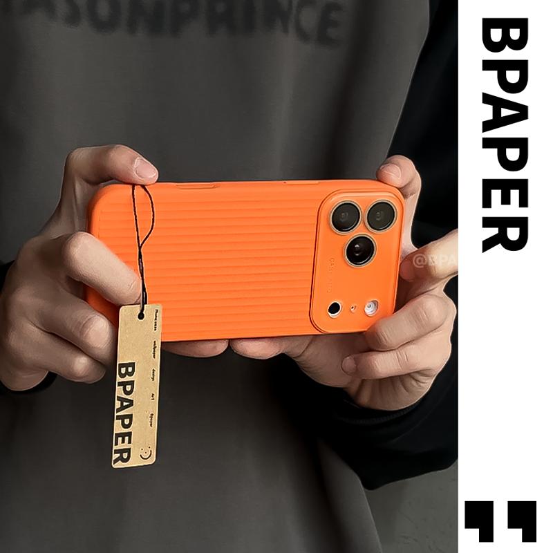 Case For iPhone 17 Pro Max Air Luxury soft Stripes Corrugated Shockproof Camera Protect Matte Phone Cover For iPhone 17Pro Shell