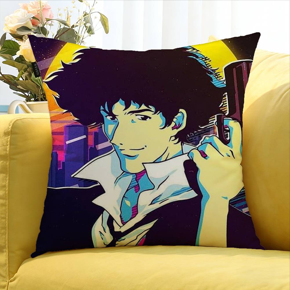 C-Cowboy Spike Bebop Spiegel World Various Sizes Square Pillow Case For Car Home Bedchamber Decor