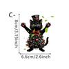 Christmas Cat Pendant Halloween Cartoon Animal Christmas 2D Acrylic Xmas Tree Ornaments 2025 New Year Home Decor