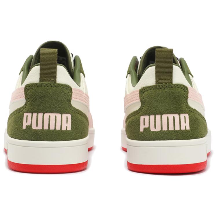 Puma Dribble Sd Fashion Casual Low Top Sneakers Unisex Sneakers White Green Pink 401057-03