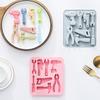 Silicone Chocolate Mould With Hardware Tool Design For Baking And Candy Making For Parties And Gift