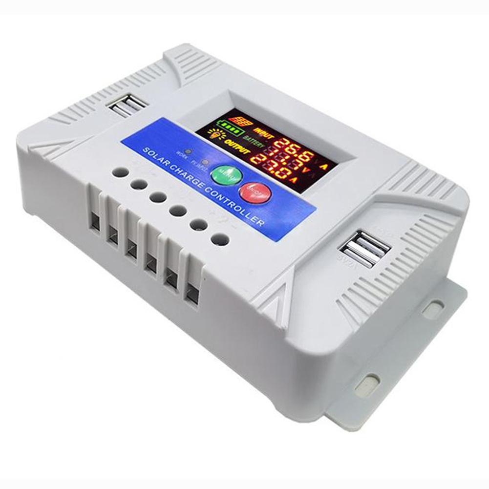 12V 24V Solar Charge Controller Solar Panel Controller Lithium Battery Charge Controller for Home and Outdoor Energy Solution