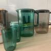 Fridge-Friendly Iced Drink Container Food-Grade Plastic Water Pitcher Jug Beverage Carafe For Cold Tea Juice Lemonade Sangria