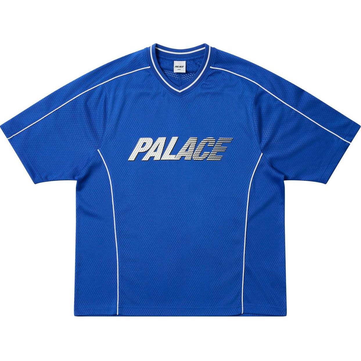 

Palace Топы унисекс из сетчатого джерси Blue Berry P27ES024 L