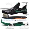 Breathable Labor Insurance Shoes, Fashionable Anti-smashing and Anti-piercing Work Safety Shoes, Spring and Autumn High-top Anti-wear
