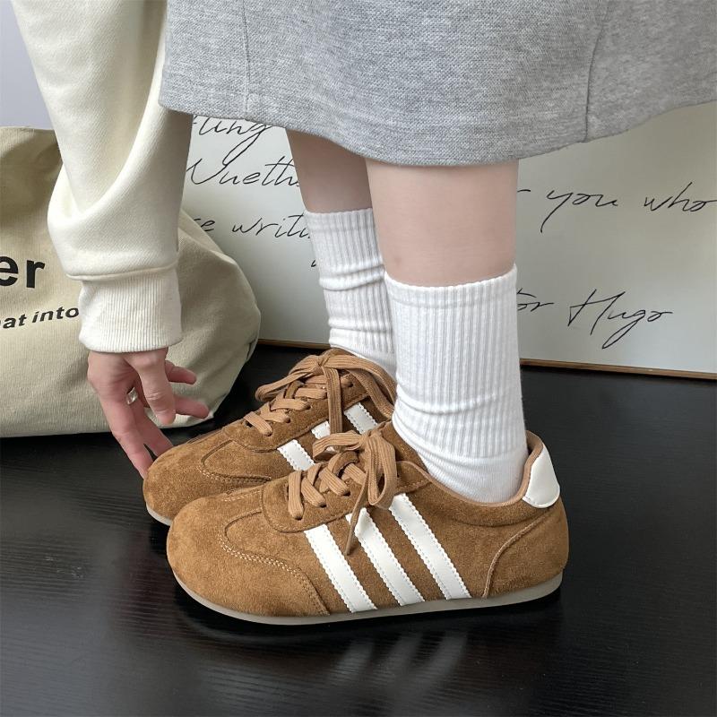 Women's shoes autumn new versatile flat-bottomed casual sports shoes non-slip