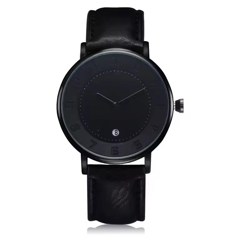 TOMI T085 Minimalist Quartz Watch Unisex Leather Strap Simple Design Fashion Business Wristwatch  ODM Custom Logo Watch