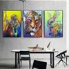 Nordic Street Graffiti Art Animal Canvas Abstract Rabbit Koala Tiger Orangutan Poster Office Living Room Home Decoration Mural No Frame