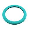 36-40cm Funda Universal de Silicona para Volante de Coche Elástica Tipo Guante Textura Suave Multicolor Auto Decore Fundas Accesorios