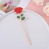 Rose Bookmark Exquisite Metal Book Page Holder Teacher Appreciation Gift for Reading Lovers Valentine's Day