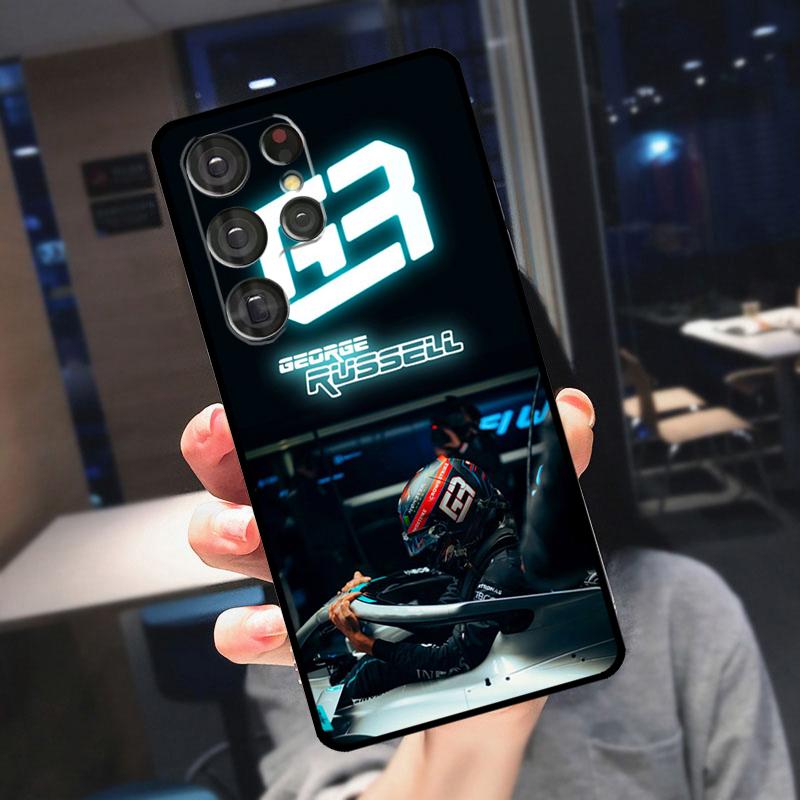 George Russell Cover For Samsung Galaxy S23 S24 S25 Ultra S21 S22 S20 S9 S10 Plus S21 FE S24 FE Phone Case