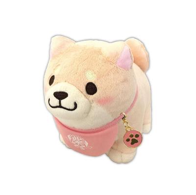 SK Japan Loyal Dog Mochishiba Plush Toy S Charm - Sakura