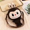 30cm Labubu Shoulder Cartoon Cute Doll Backpack Toy Play Crossbody Pouch Monster Outdoor Travel Bag Christmas Gift