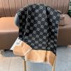 Scarf women's winter versatile high-end imitation cashmere office air conditioner shawl with thickened warm scarf