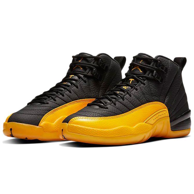 Jordan 12 Retro Schwarz Universität Gold GS 153265-070