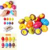 Wooden Educational Toy Twist Egg Shape Matching For Kids Learning And Cognitive Development