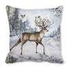 Christmas Themed Pillowcases Car Accessories Office Santa Claus Living Room Sofa Home Pillowcases