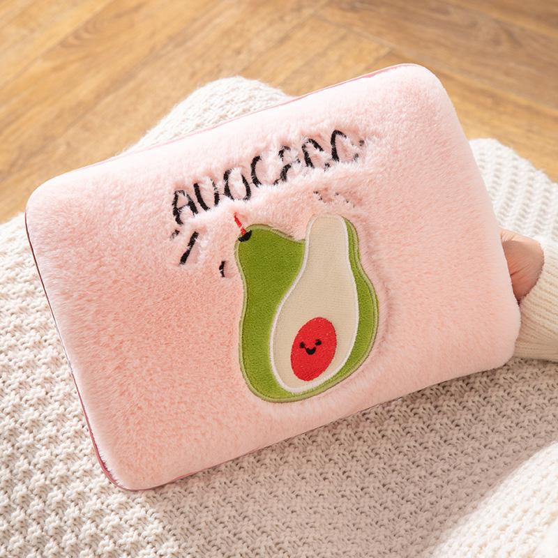 Rechargeable Explosion-Proof Electric Hand Warmer - Plush Cute Design for Women and Babies