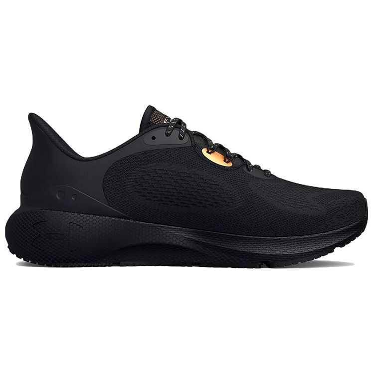 Under Armour HOVR Machina 3 Fashion Sports Comfortable Fabric Low-Top Running Shoes Men Sneaker Black Gold 3025650-004